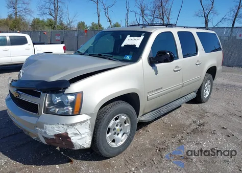 2014 Chevrolet Suburban 1500 Lt из США, поврежденный, VIN 1GNSKJE71ER145069
